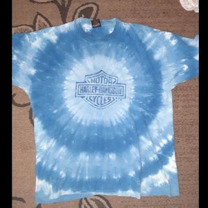 Vintage harley Davidson tie dye shirt xl